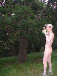 Inspired to go nude outdoors after watching the movie Avatar for the first time
