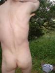 Nude outdoors (on Pandora)