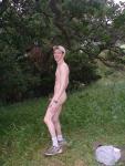 Inspired to go nude outdoors after watching the movie Avatar for the first time