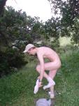Inspired to go nude outdoors after watching the movie Avatar for the first time